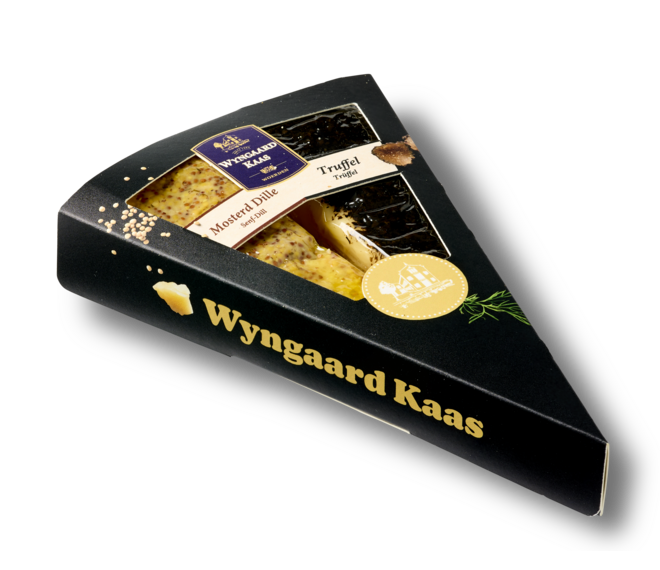 Wyngaard Kaas Mosterd/Truffel duo - Zwart 